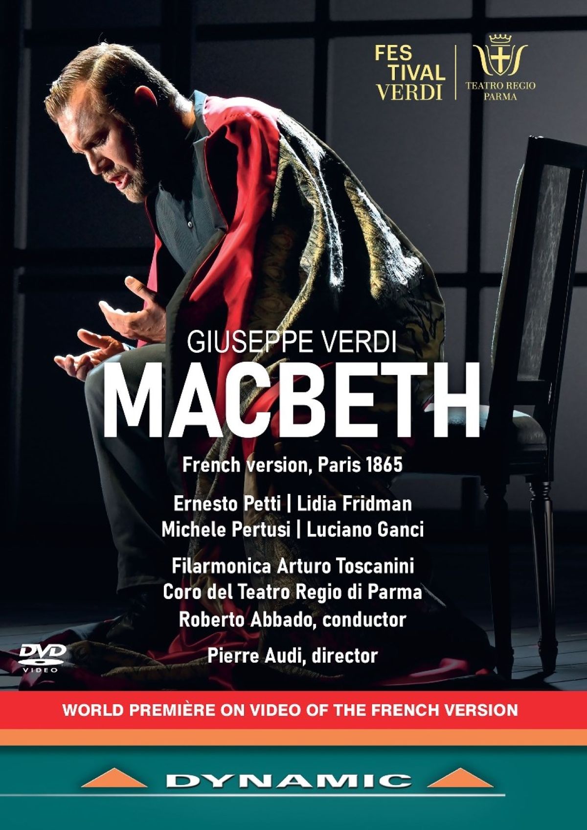 Afbeelding van Eugenio Maria Degiacomi, Agata Pelosi, Alice Pellegrini, Filarmonica Arturo Toscanini, Orchestra Giovanile Della - Verdi: Macbeth