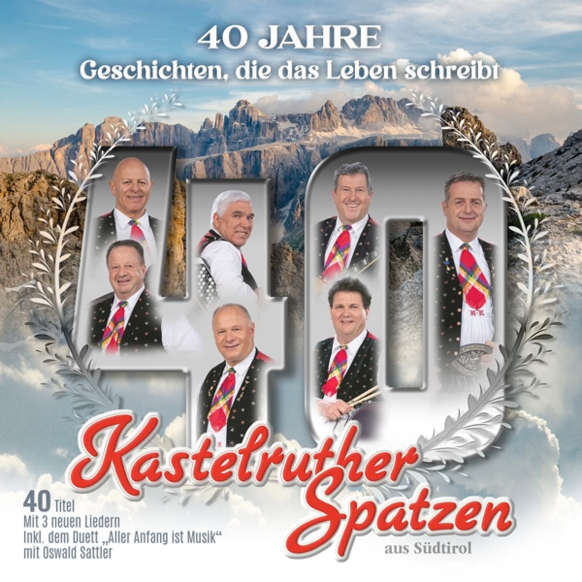 Afbeelding van Kastelruther Spatzen - 40 Jahre - Geschichten, Die Das Leben Schreibt