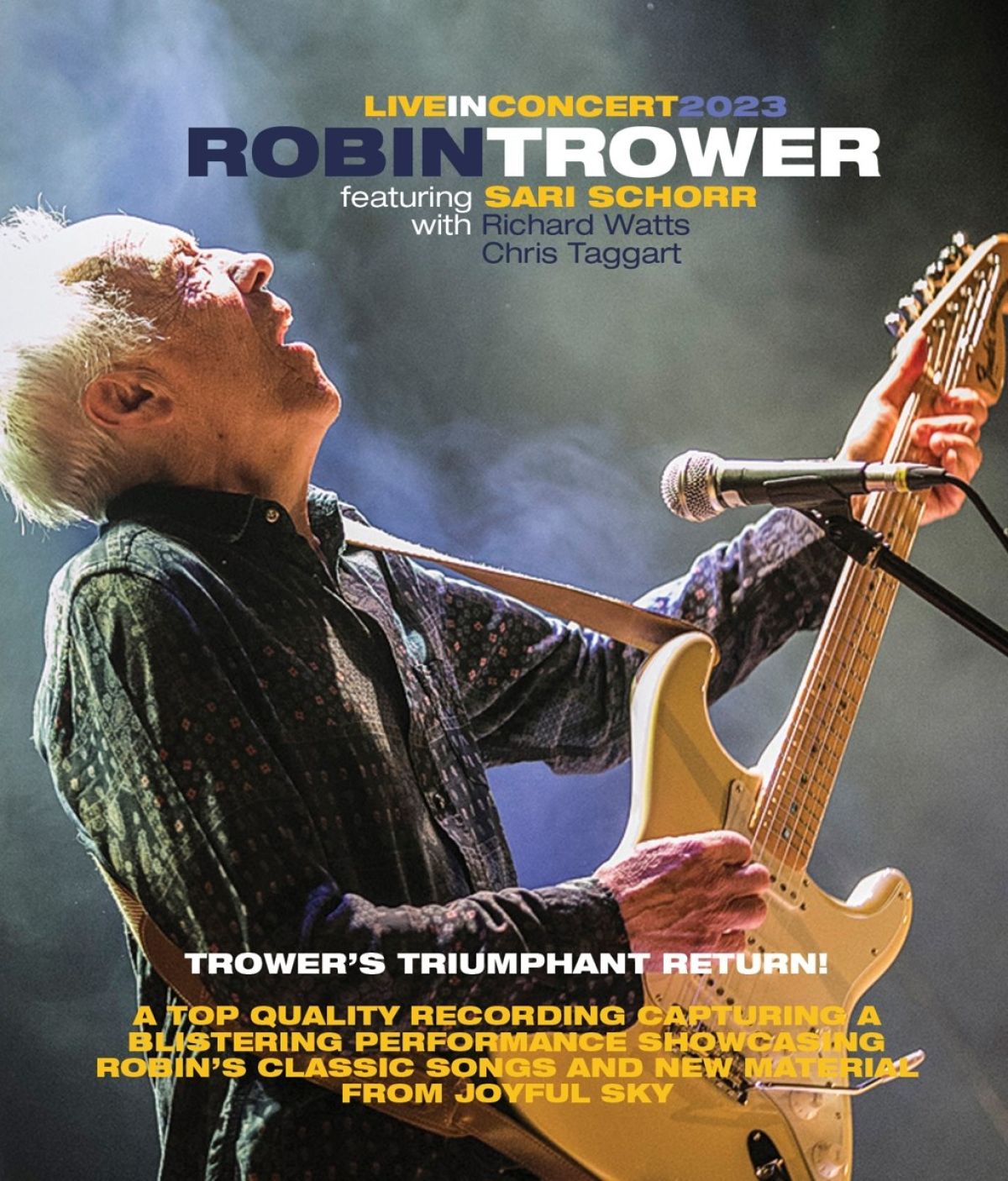 Afbeelding van Robin Trower - Live In Concert 2023