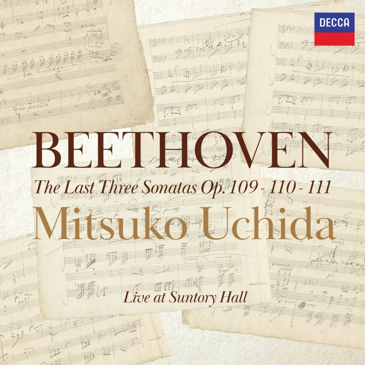 Afbeelding van Mitsuko Uchida - Beethoven: Piano Sonatas, Opp. 109, 110 & 111