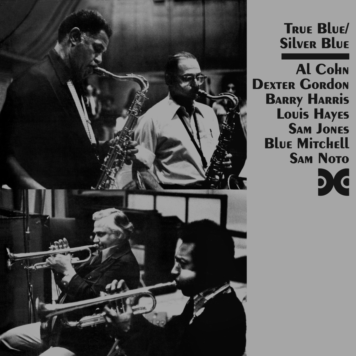 Afbeelding van Al Cohn, Dexter Gordon, Barry Harris, Louis Hayes, Sam Jones, Blue Mitchell, Sam Noto - True Blue / Silver Blue