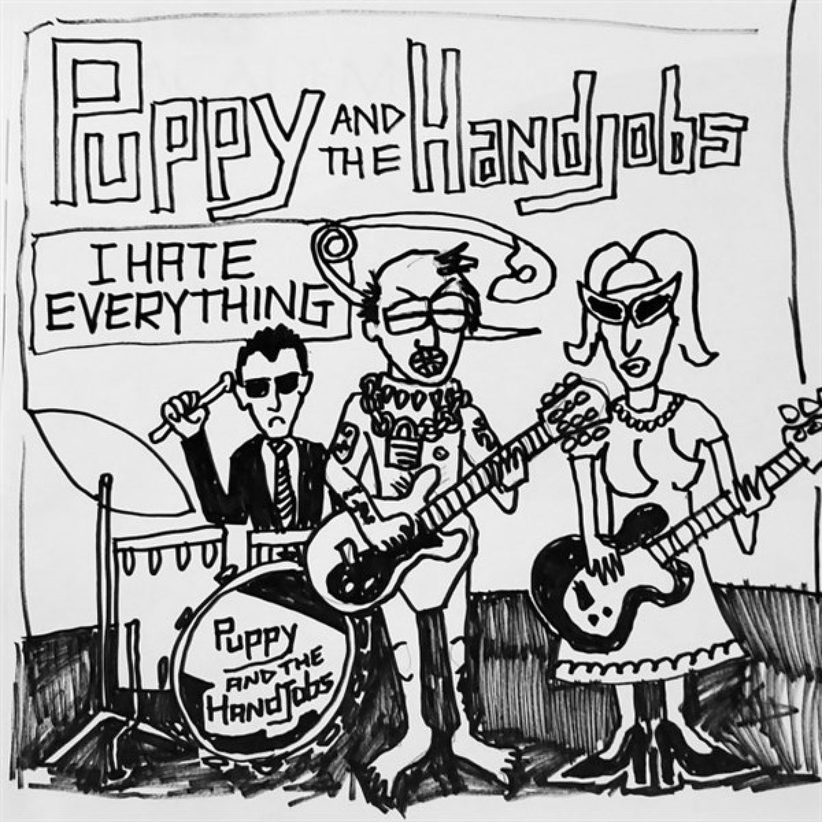 Afbeelding van Puppy And The Hand Jobs - I Hate Everything