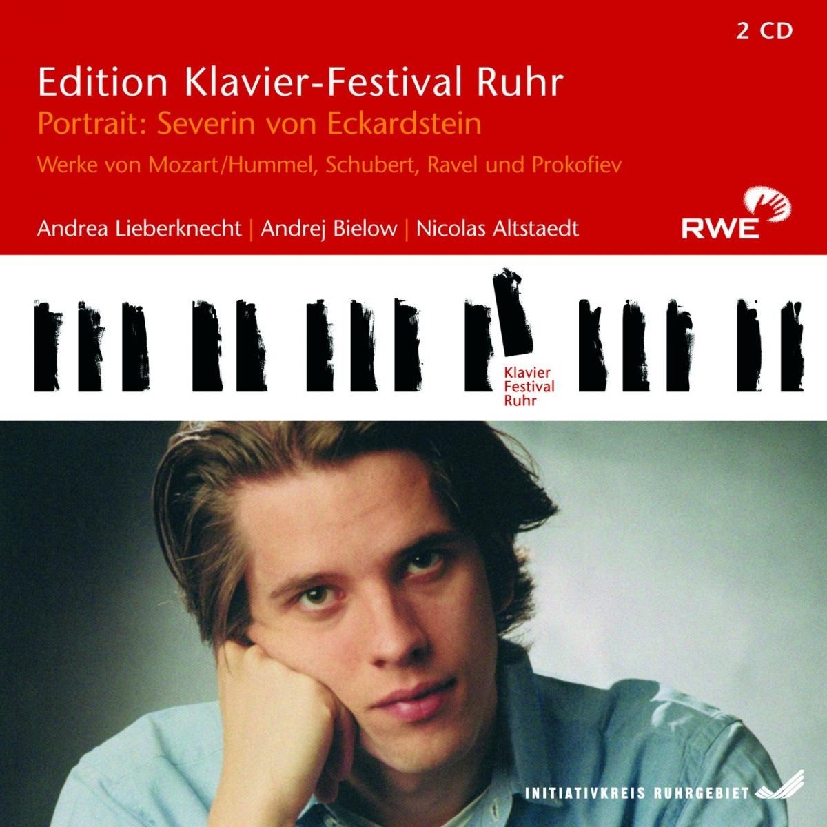 Afbeelding van Severin Von Eckardstein & Andrea Lieberknech - Portrait: Severin Von Eckardstein (Piano) - Mozart