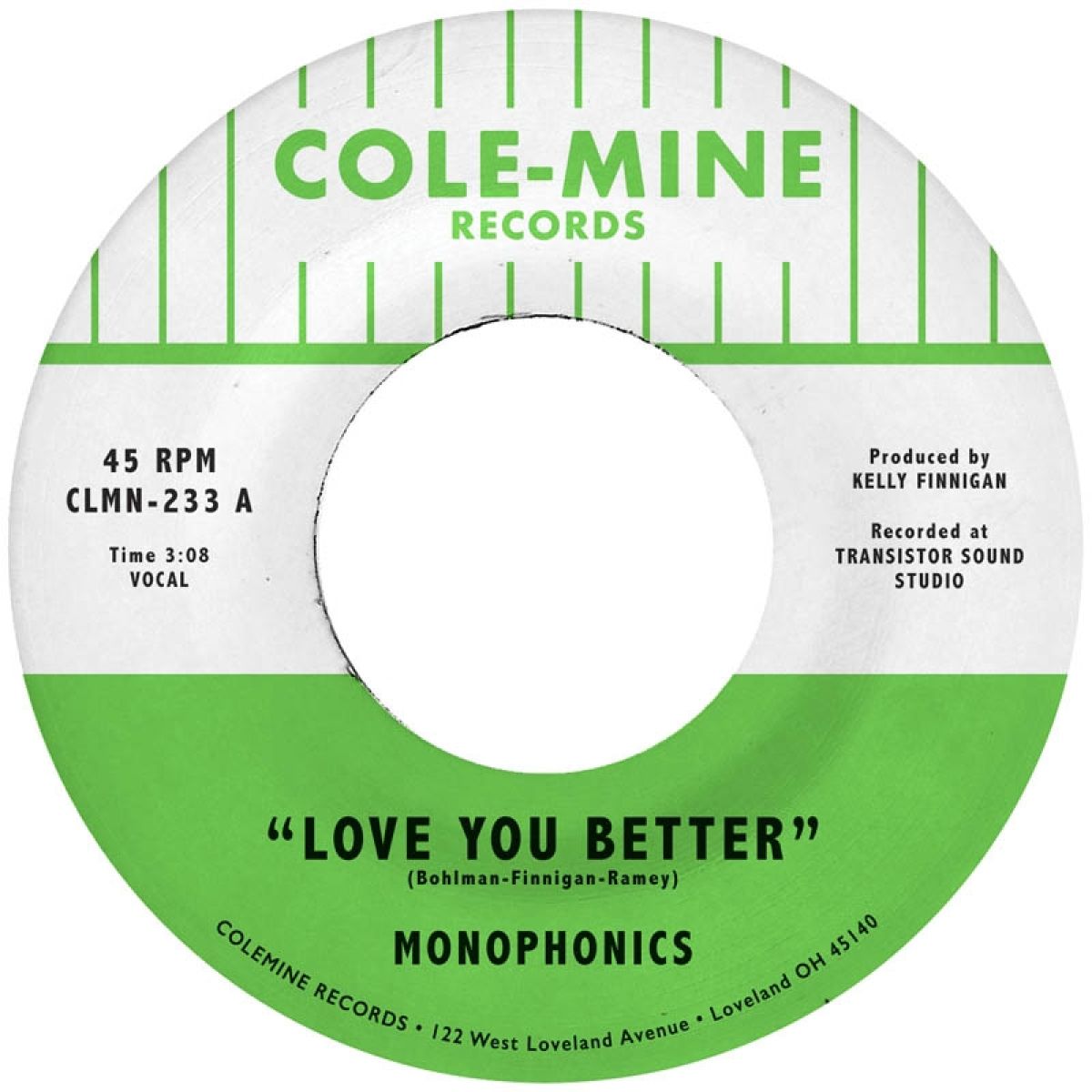 Monophonics & Kelly Finnigan - Love You Better / The Shape Of My Teardrops