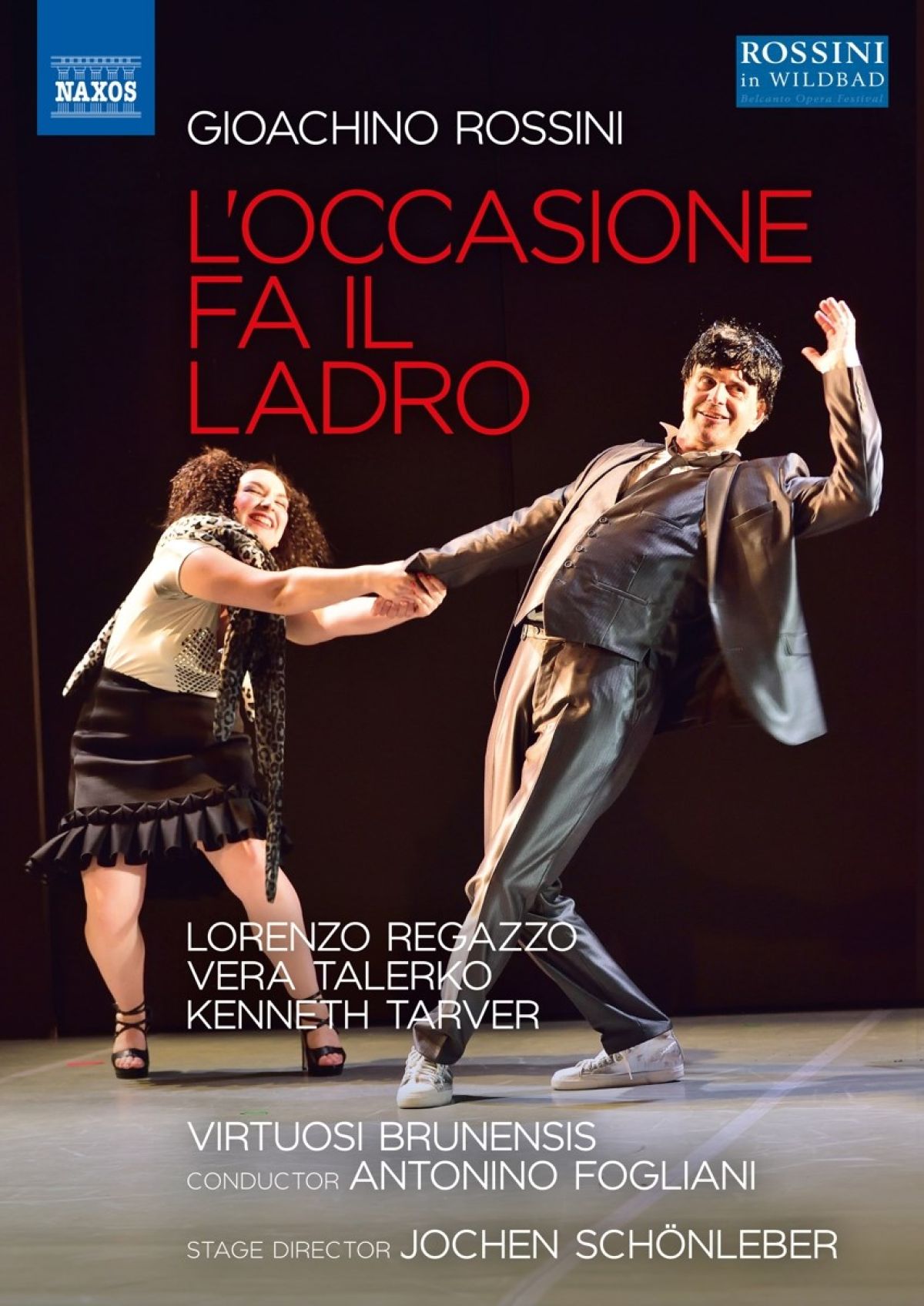 Afbeelding van Patrick Kabongo, Vera Talerko, Lorenzo Regazzo, Virtuosi Brumemsis, Antonino Fogliani - Rossini: L'occasione Fa Il Ladro
