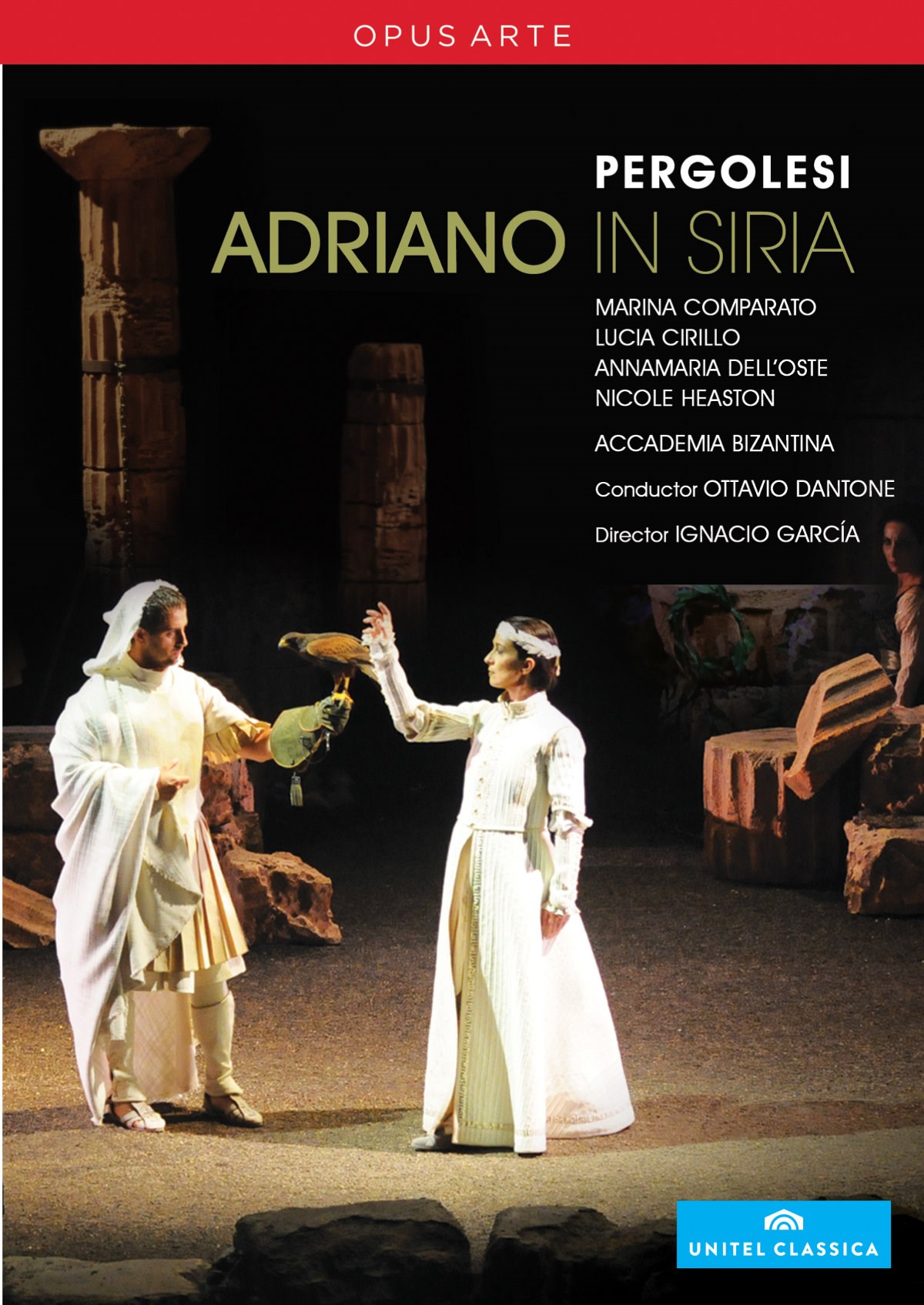 Afbeelding van Marina Comparato, Lucia Cirillo, Accadelia Bizantina, Ottavio Dantone - Pergolesi: Adriano In Siria