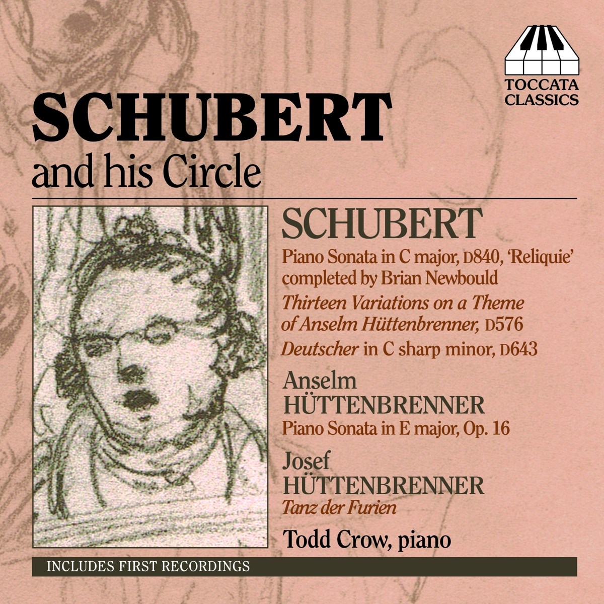 Afbeelding van Todd Crow - Schubert And His Circle