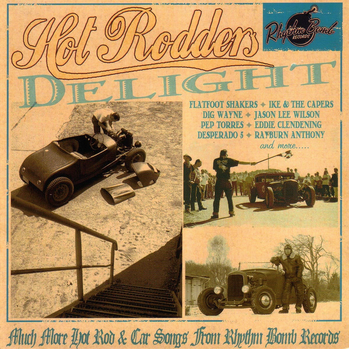 Afbeelding van Various Artists - Hot Rodders Delight