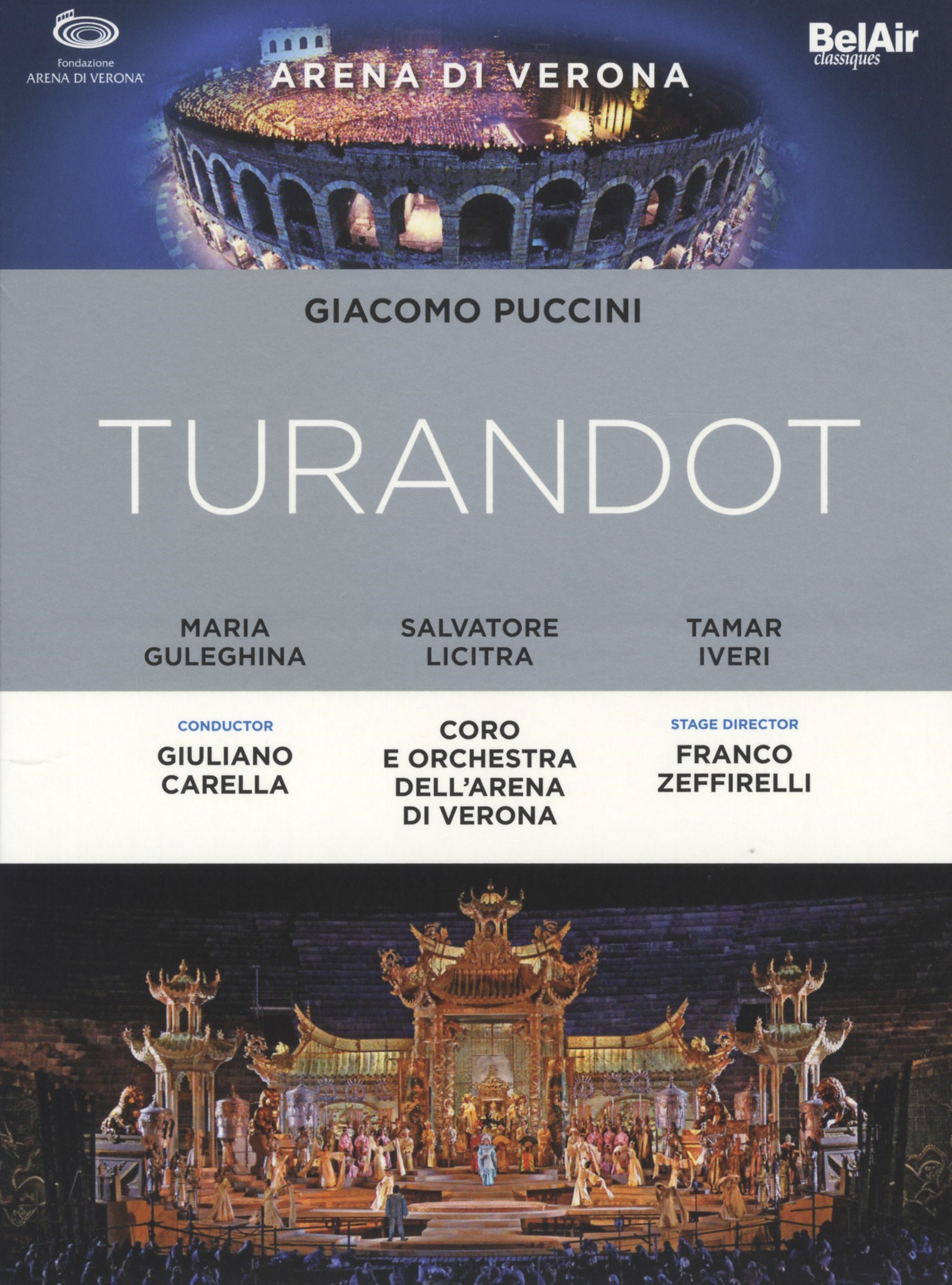 Afbeelding van Orchestra E Coro Dell Arena Di Verona - Puccini: Turandot