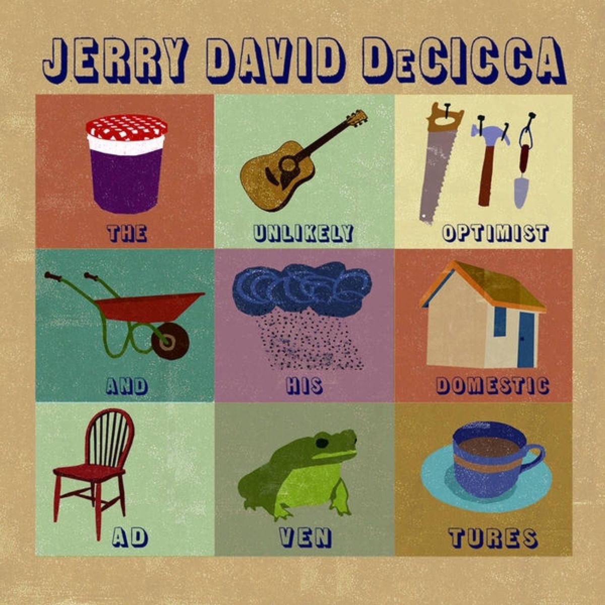 Afbeelding van Jerry David DeCicca - The Unlikely Optimist And His Domestic Adventures