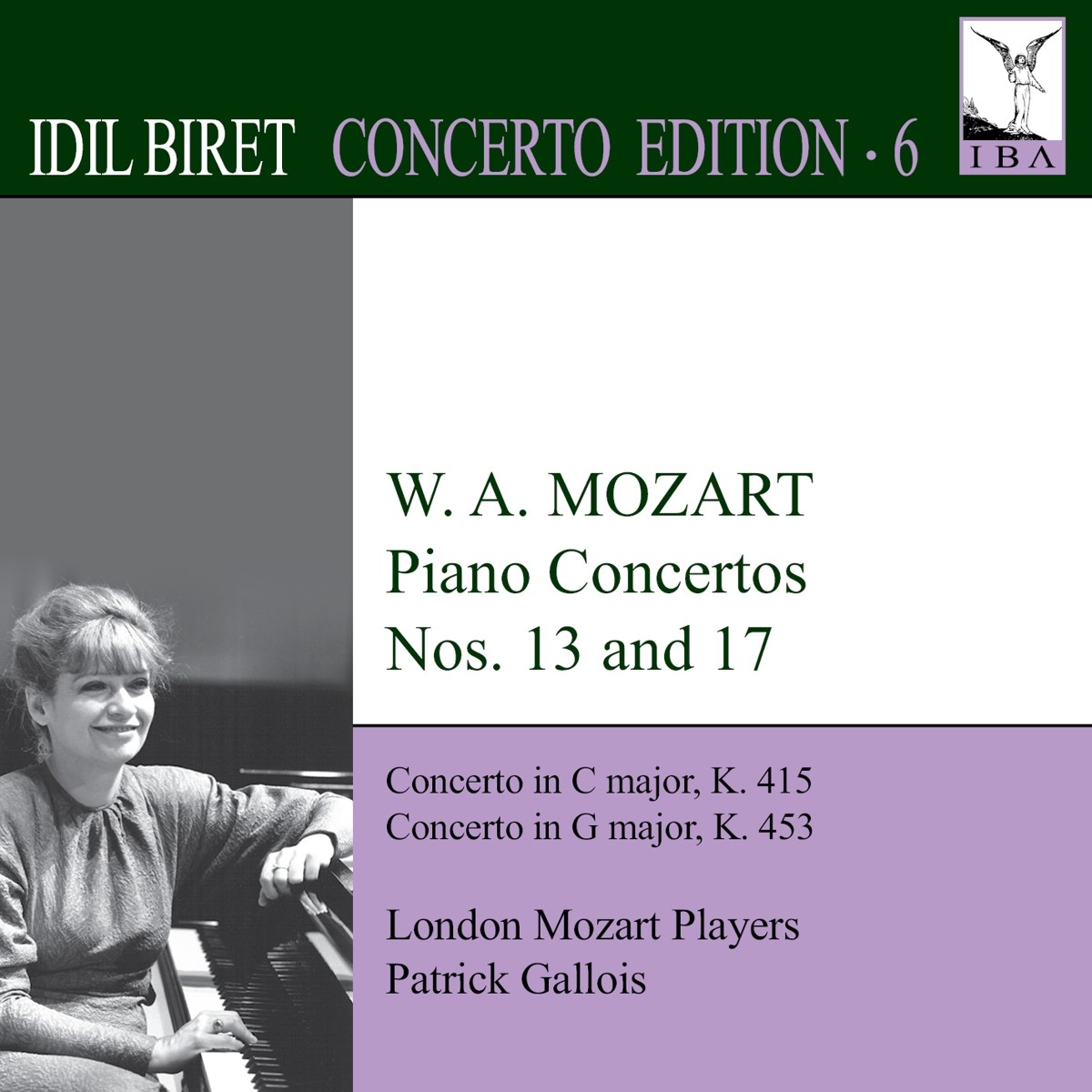 Afbeelding van Idil Biret, London Mozart Players, Patrick Gallois - Piano Concertos Nos. 13 And 17