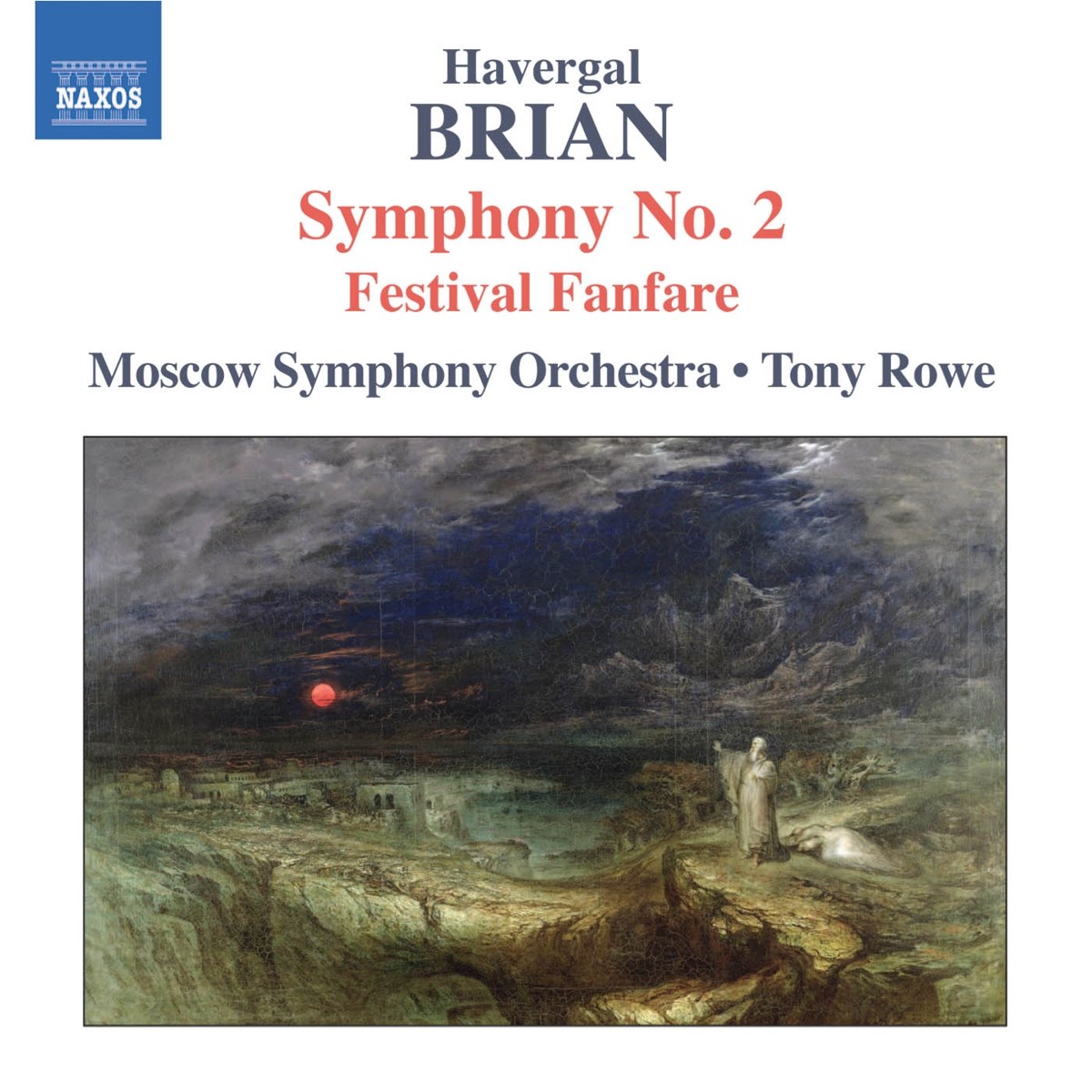 Afbeelding van Moscow Symphony Orchestra, Tony Rowe - Brian: Symphony No.2