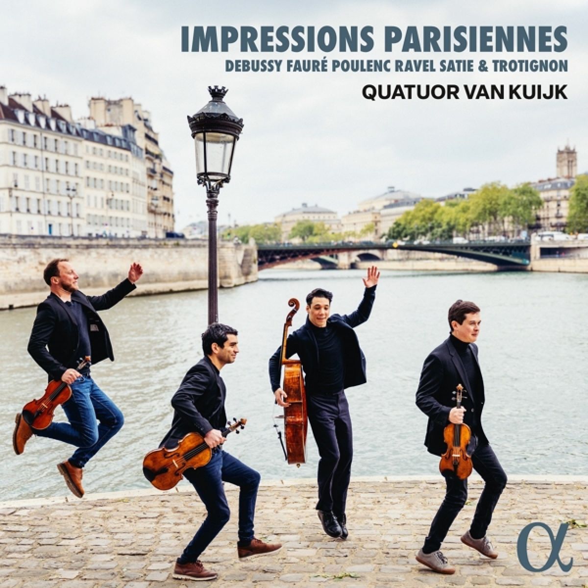 Afbeelding van Quatuor Van Kuijk - Impressions Parisiennes