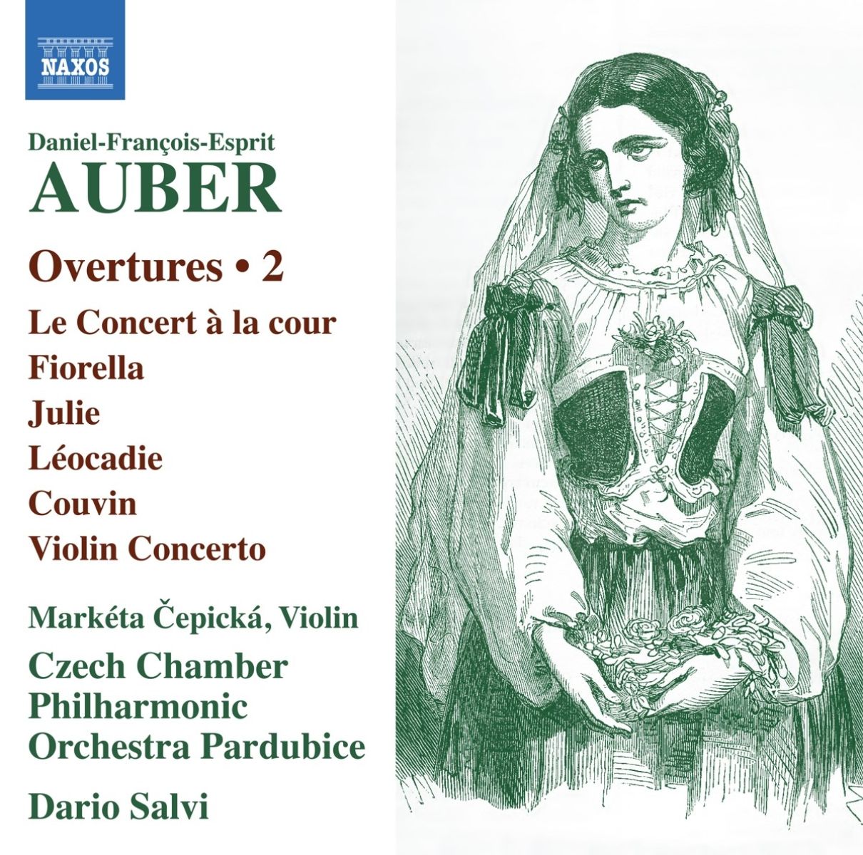 Czech Chamber Philharmonic Orchestra Pardubice, Dario Salvi - Auber: Overtures, Vol. 2