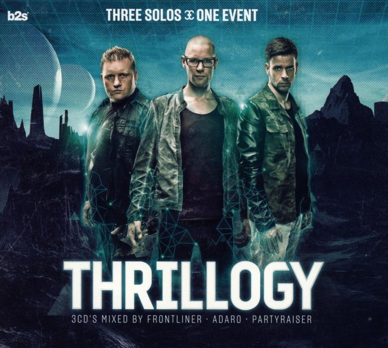 Afbeelding van Frontliner, Adaro & Partyraiser - Thrillogy 2013