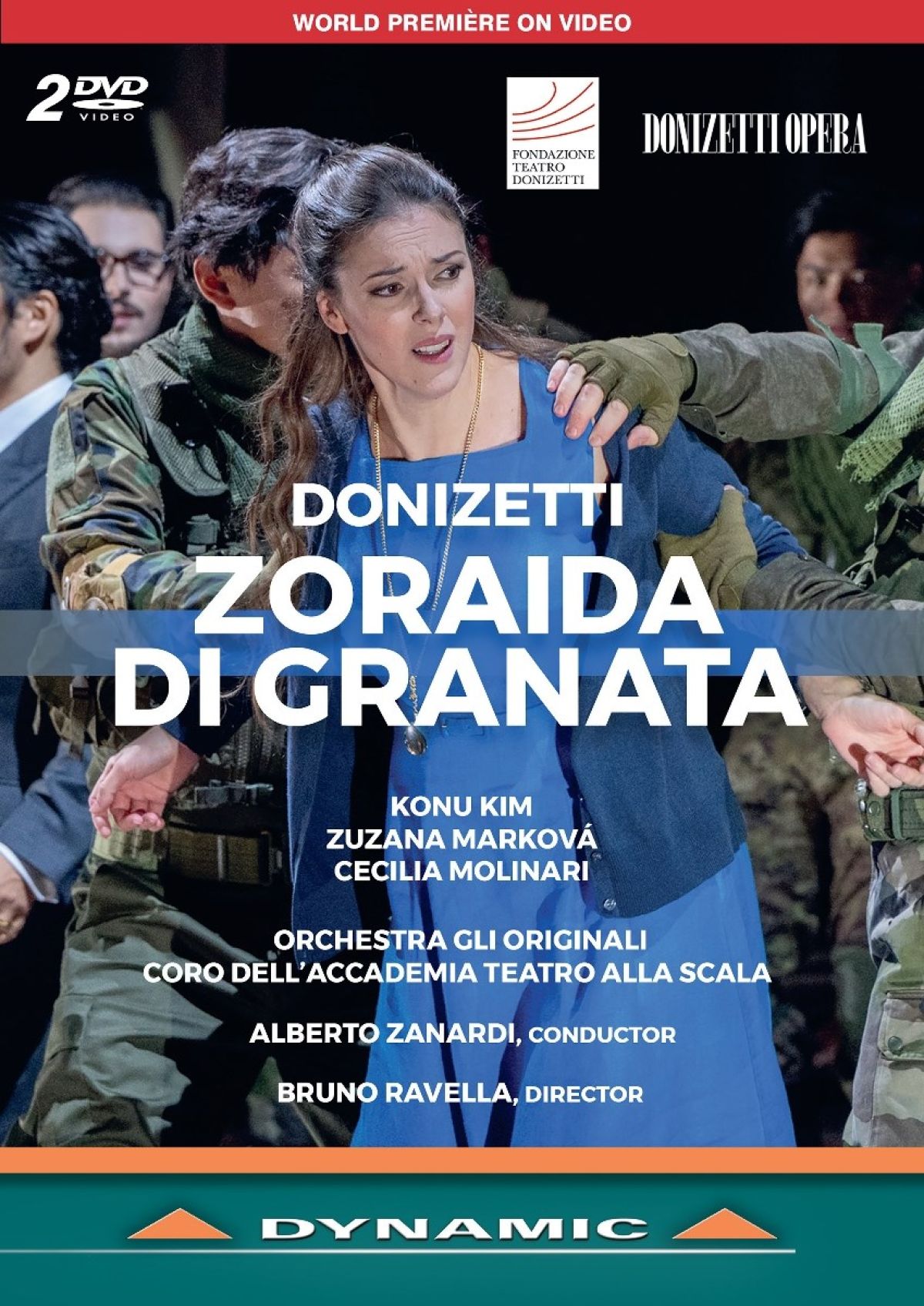 Bruno Ravella, Konu Kim, Zuzana Markova, Cecilia Molinari, Orchestra Gli Originali, Coro Dell'accademia Teatro Alla Scala, Alberto Zanardi - Donizetti: Zoraida Di Granata