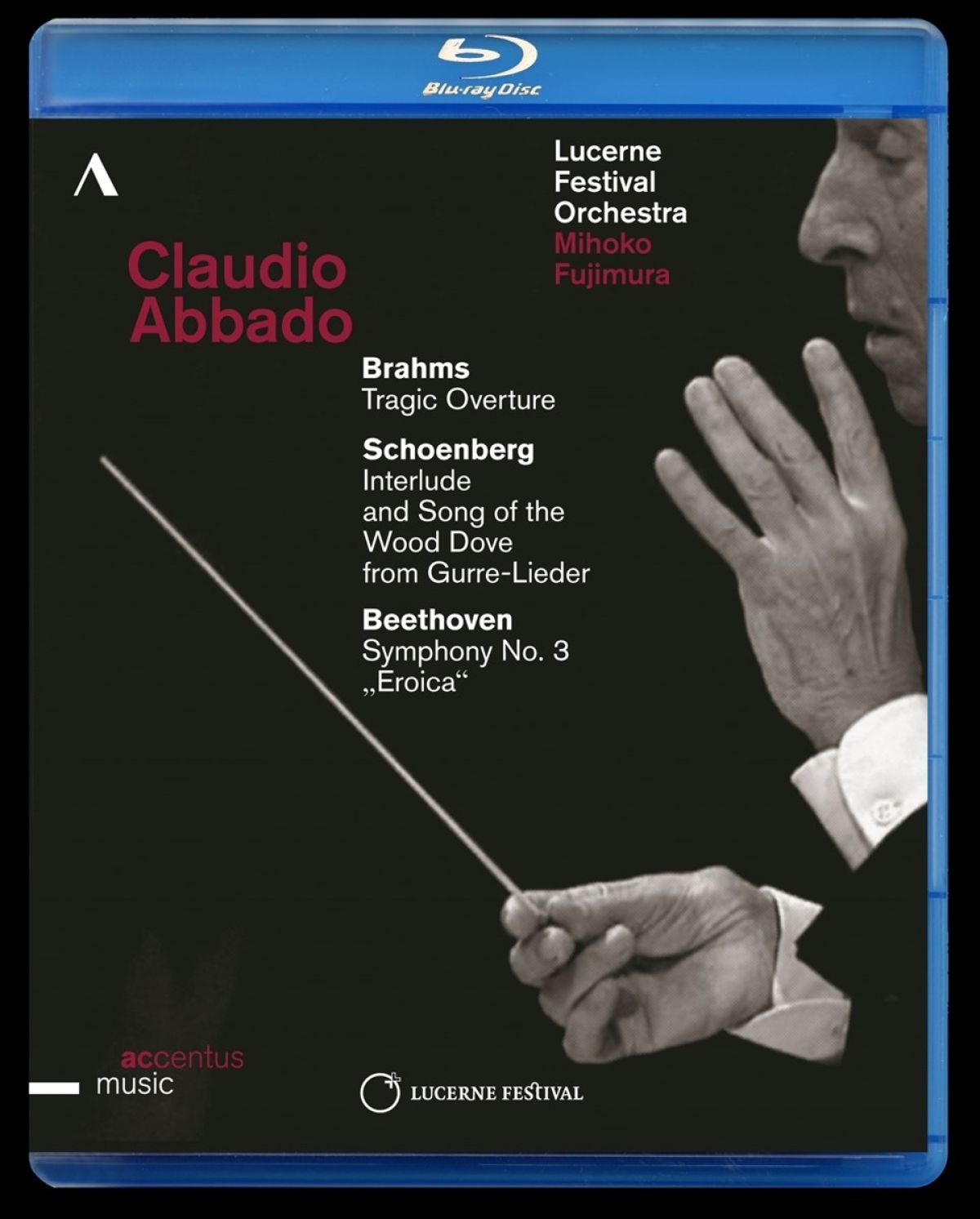 Lucerne Festival Orchestra, Mihoko Fujimura - Brahms: Tragic Overture/Beethoven: Symphony No.3/Schönberg: Wood Dove