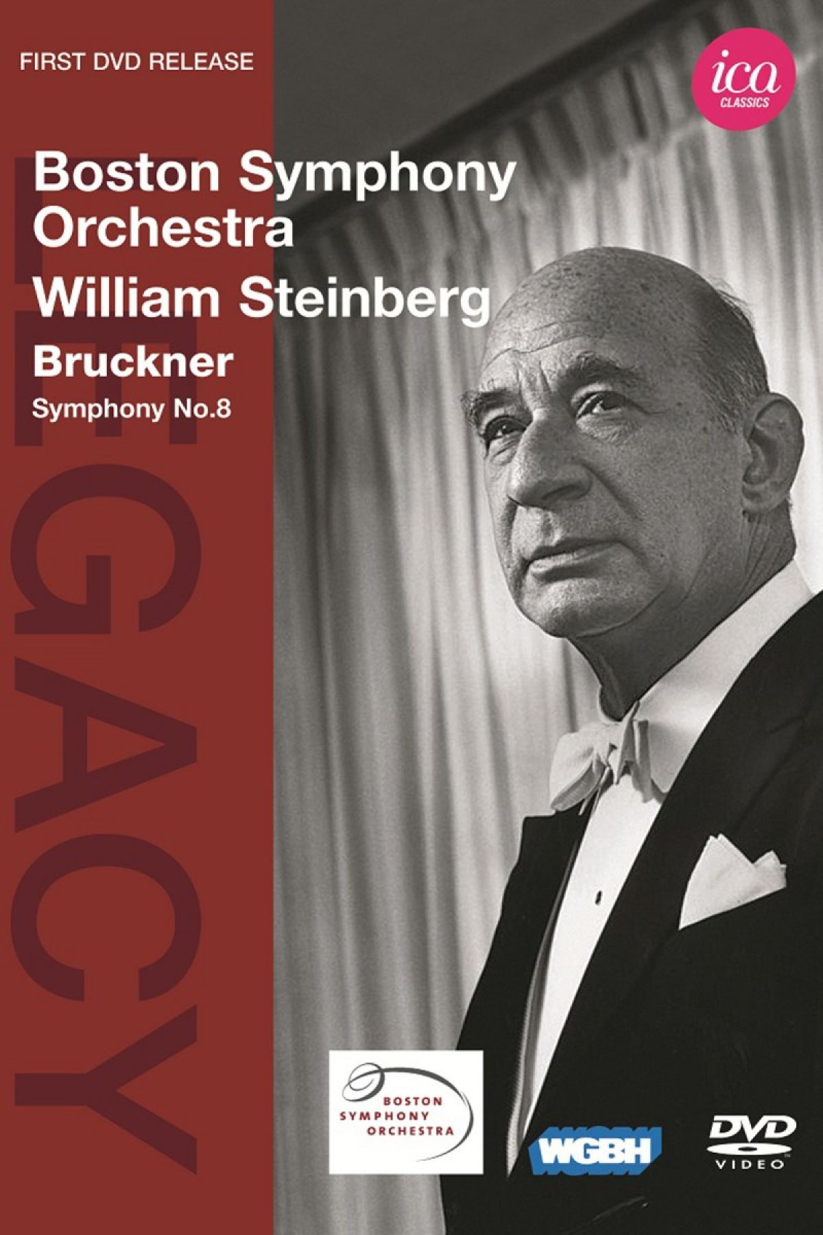 Afbeelding van Boston Symphony Orchestra, William Steinberg - Bruckner: Symphony No.8