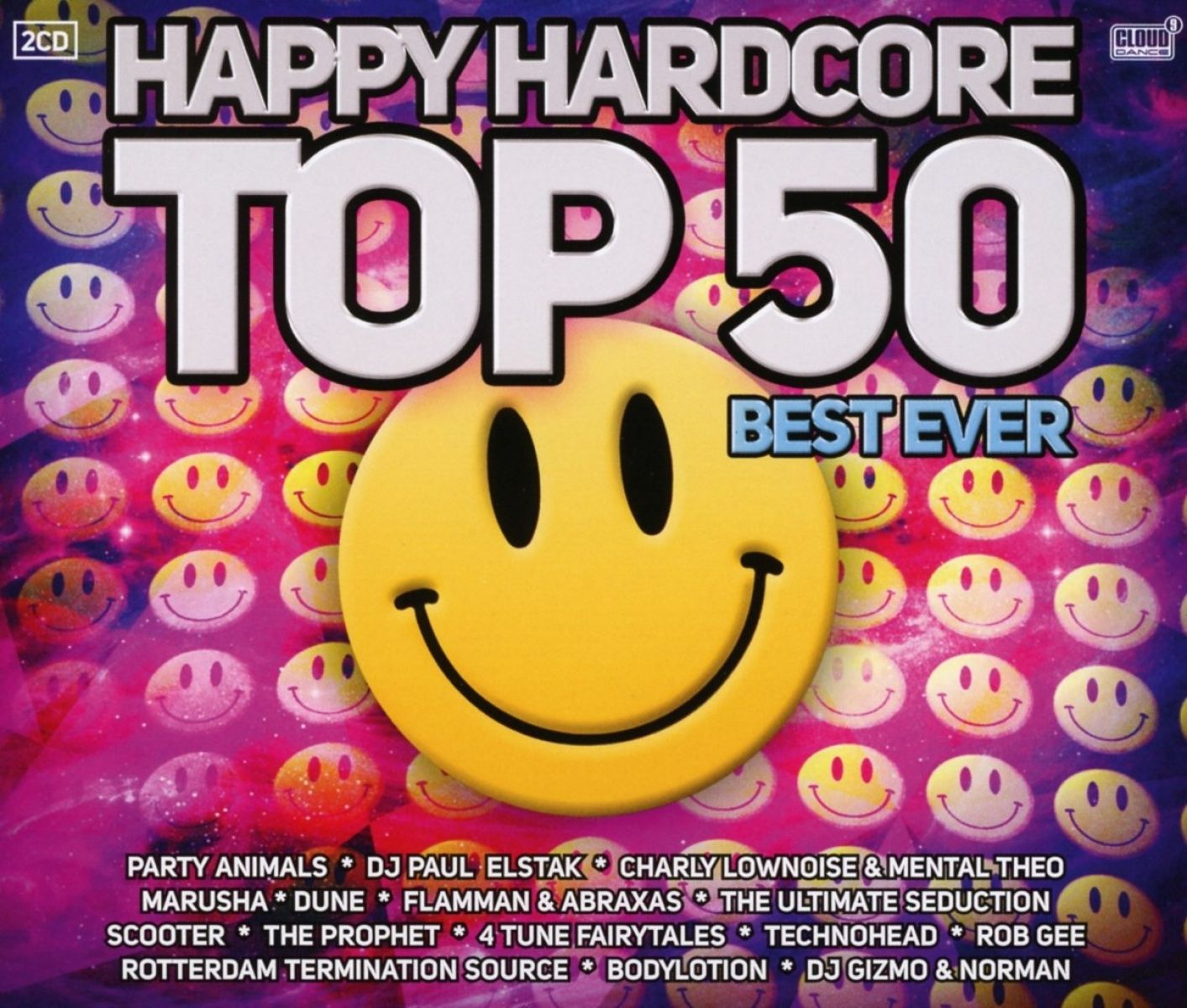 Various Artists - Happy Hardcore Top 50 Best Ever