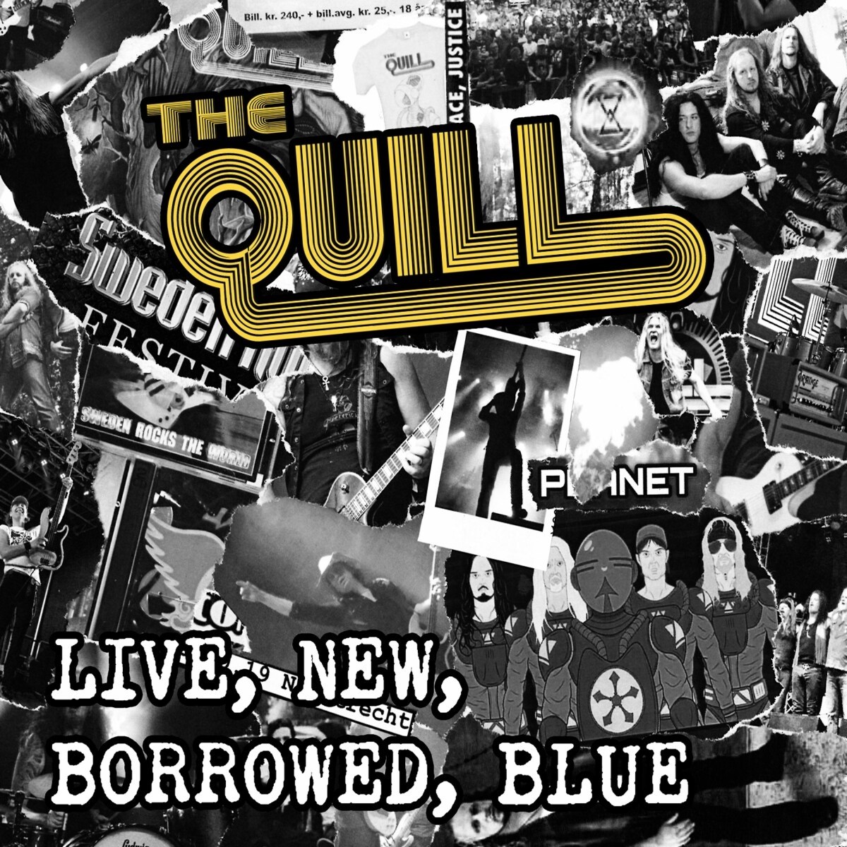 Afbeelding van The Quill - Live, New, Borrowed, Blue