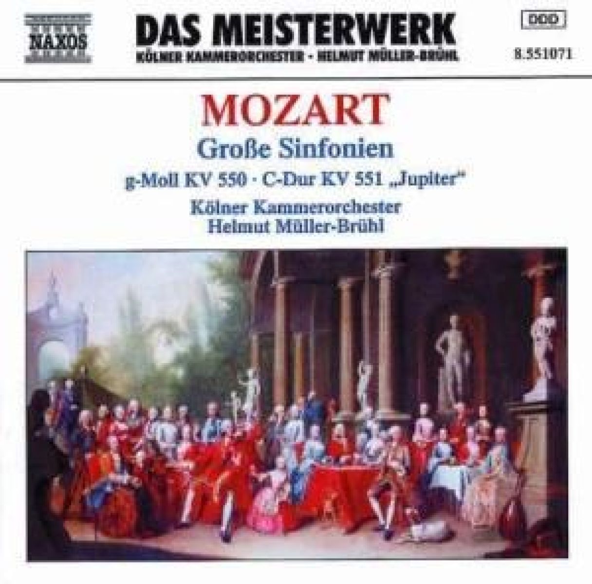 Afbeelding van Kölner Kammerorchester, Helmut Müller-Brühl - Mozart: Grobe Sinfonien