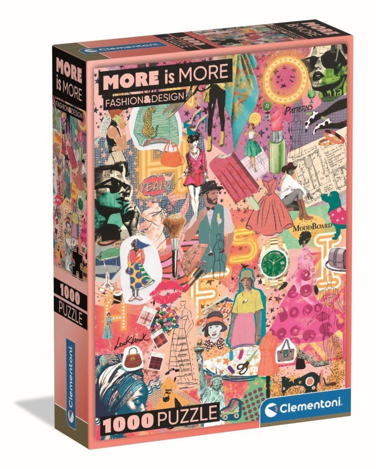 Afbeelding van More Is More - Fashion & Design (Compact Box 1000 stukjes)