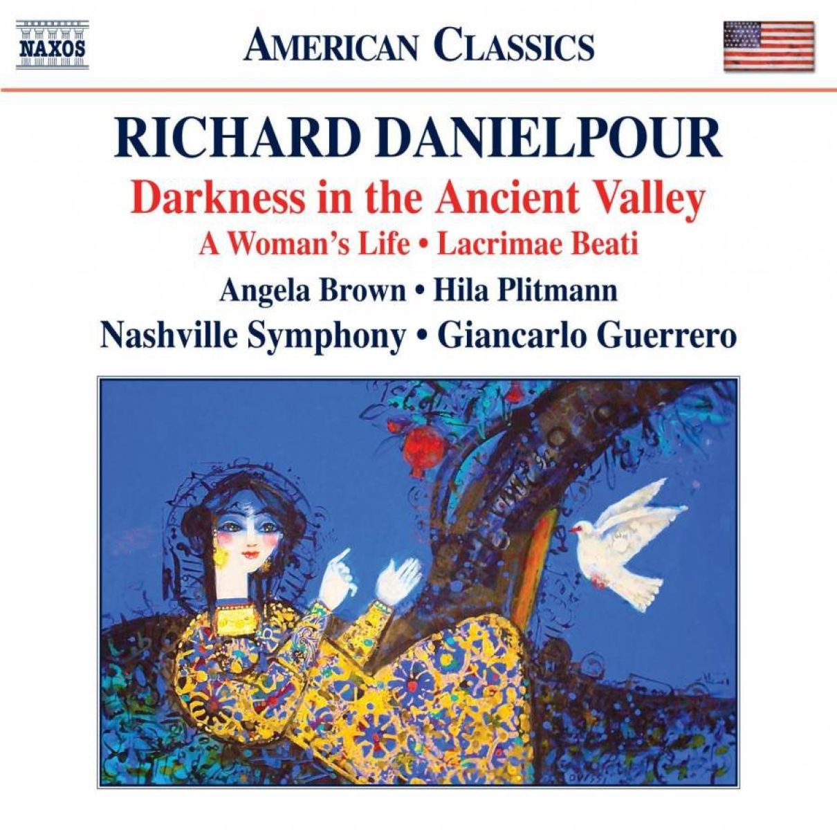 Afbeelding van Angela Brown, Hila Plitmann, Nashville Symphony Orchestra, Giancarlo Guerrero - Danielpour: Darkness In The Ancient Valley