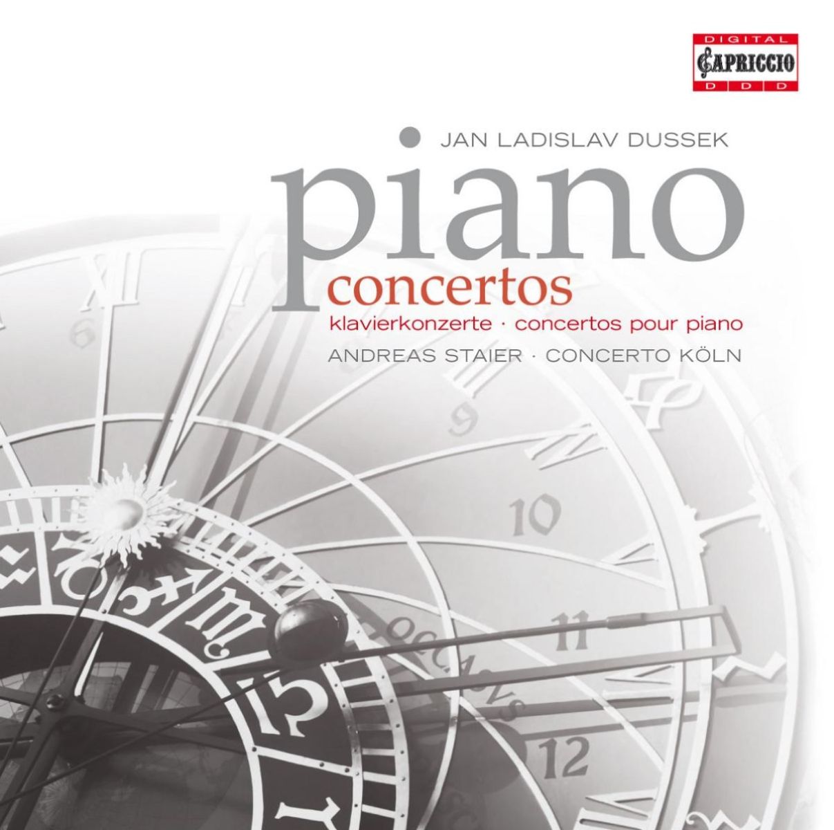 Afbeelding van Andreas Staier, Concerto Köln - Dussek: Piano Concertos, Opp. 22 And 49 | The Sufferings Of The Queen Of France