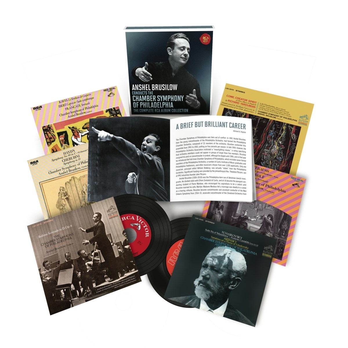 Afbeelding van Anshel Brusilow Conducts The Chamber Symphony Of Philadelphia - The Complete Rca Album Collection