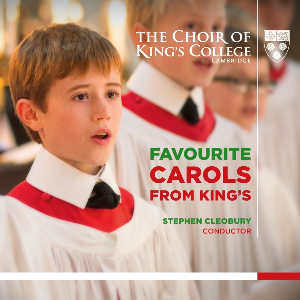 Afbeelding van The King's College Choir Of Cambridge, Stephen Cleobury - Favourite Carols From Kings