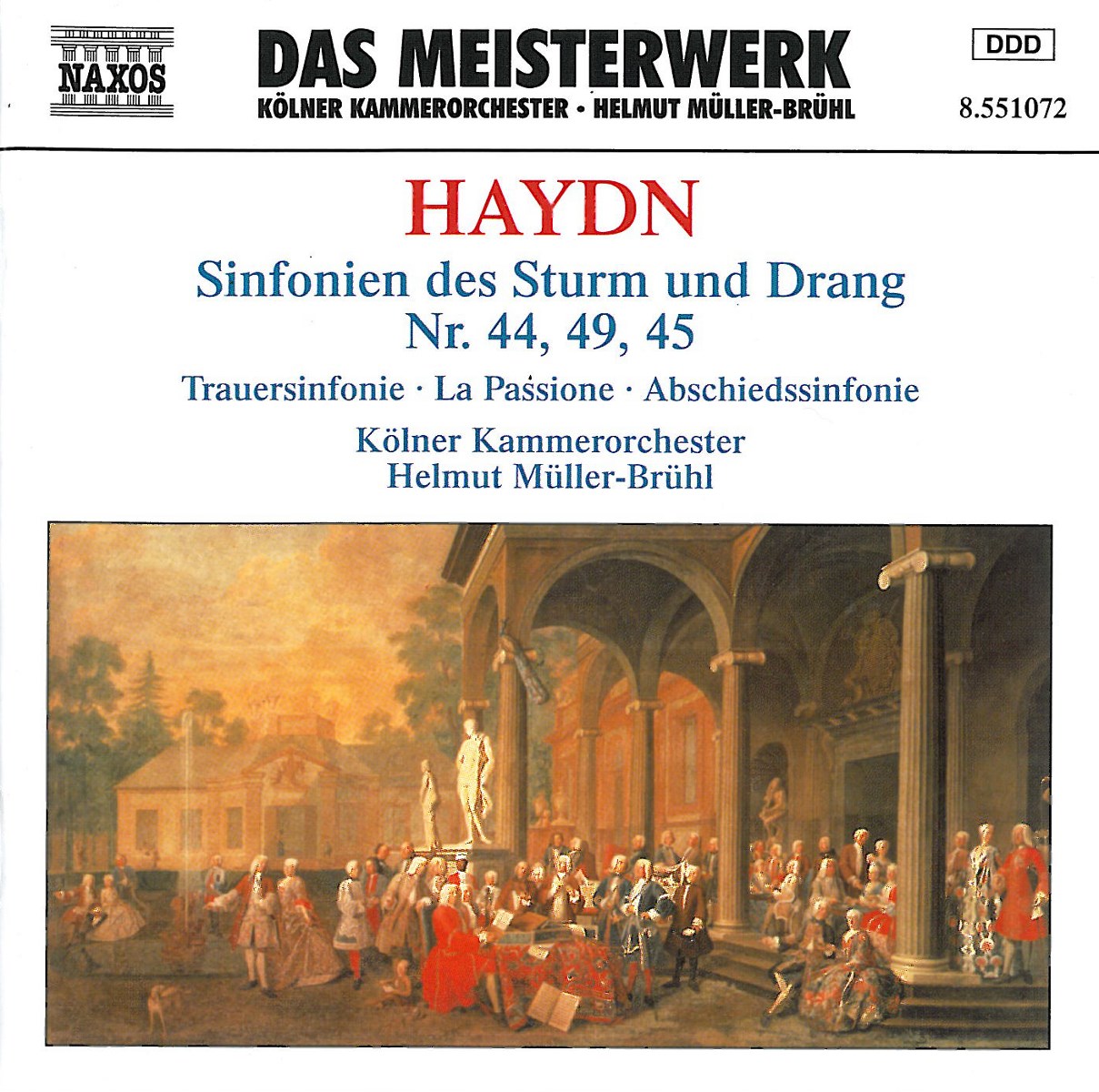 Kölner Kammerorchester, Helmut Müller-Brühl - Haydn: Sinfonien No.44,49,45