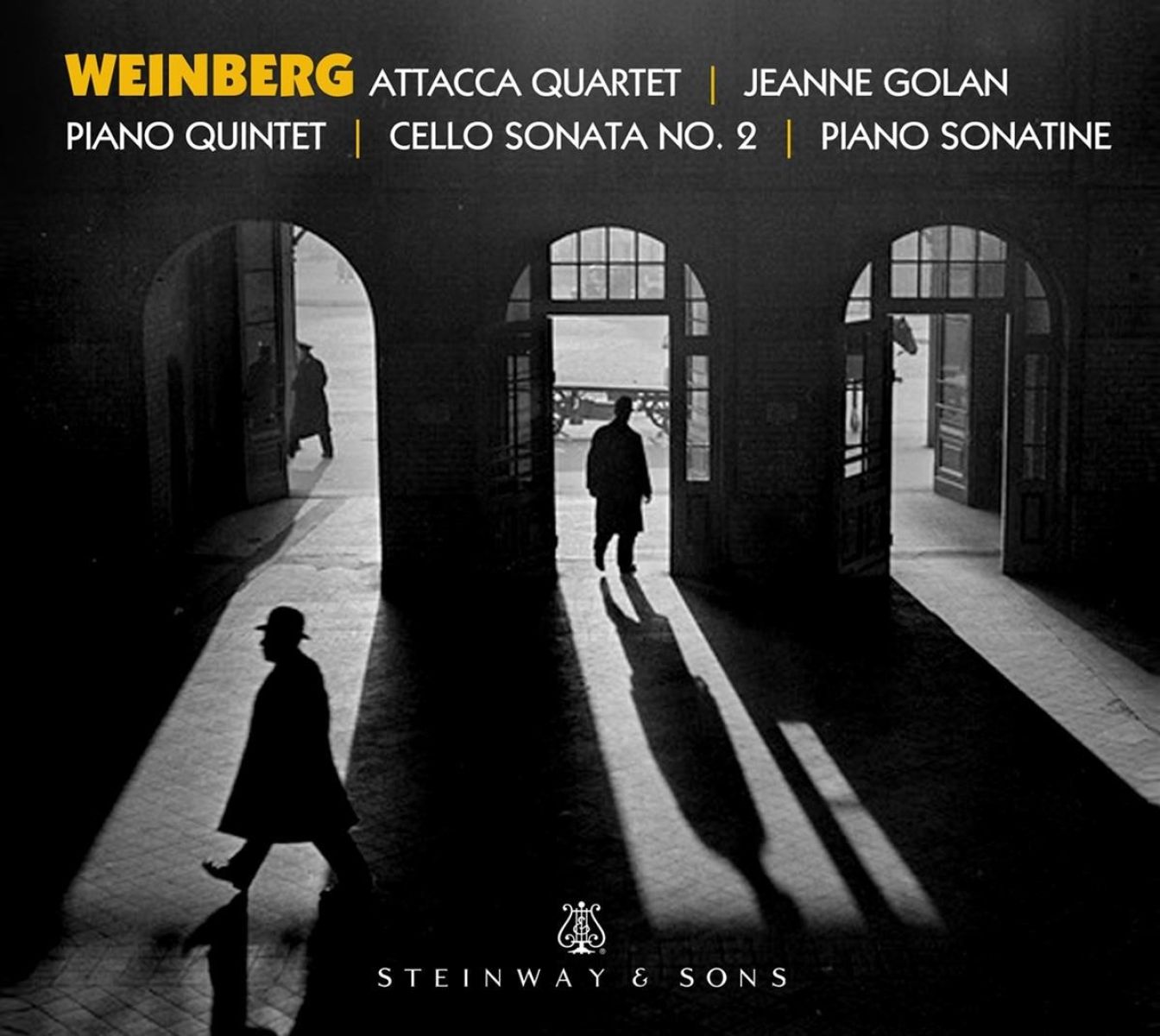 Andrew Yee, Jeanne Golan, Attacca Quartet - Weinberg: Piano Quintet |Cello Sonata No. 2 | Piano Sonatine