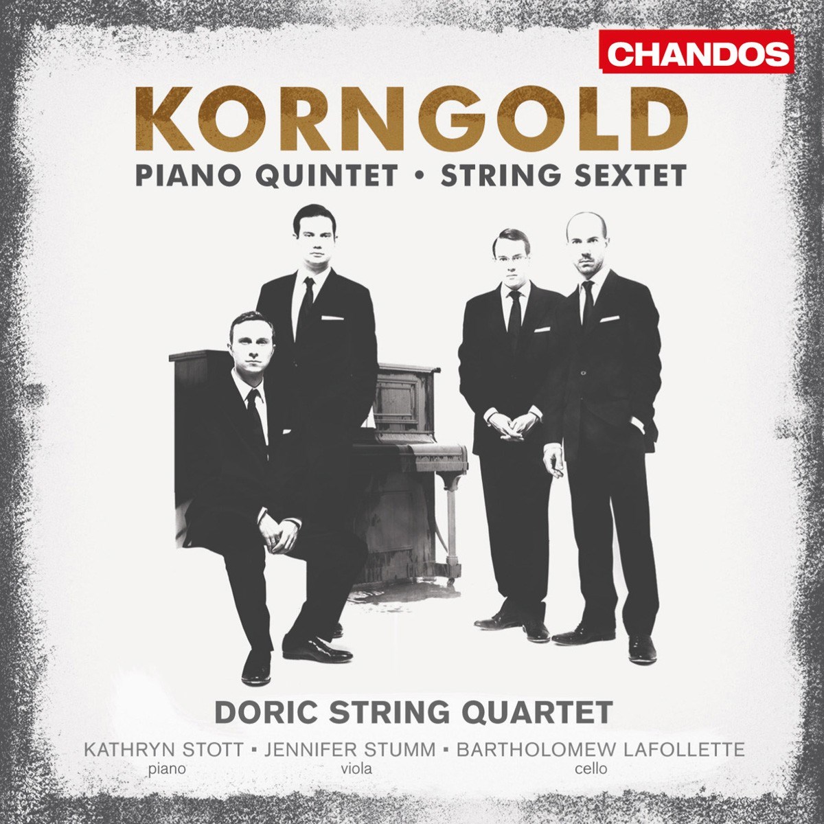 Afbeelding van Doric String Quartet - Korngold: String Sextet | Piano Quintet