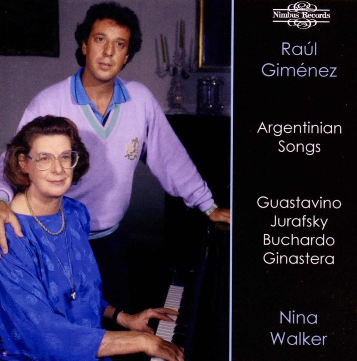 Afbeelding van Nina Walker, Raúl Giménez - Argentinian Songs