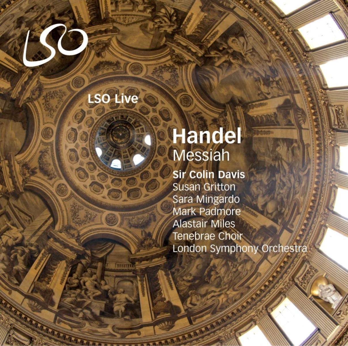 Afbeelding van Susan Gritton, Sara Mingardo, Alistair Miles, Tenebrae Choir, London Symphony Orchestra, Colin Davis - Handel: Messiah