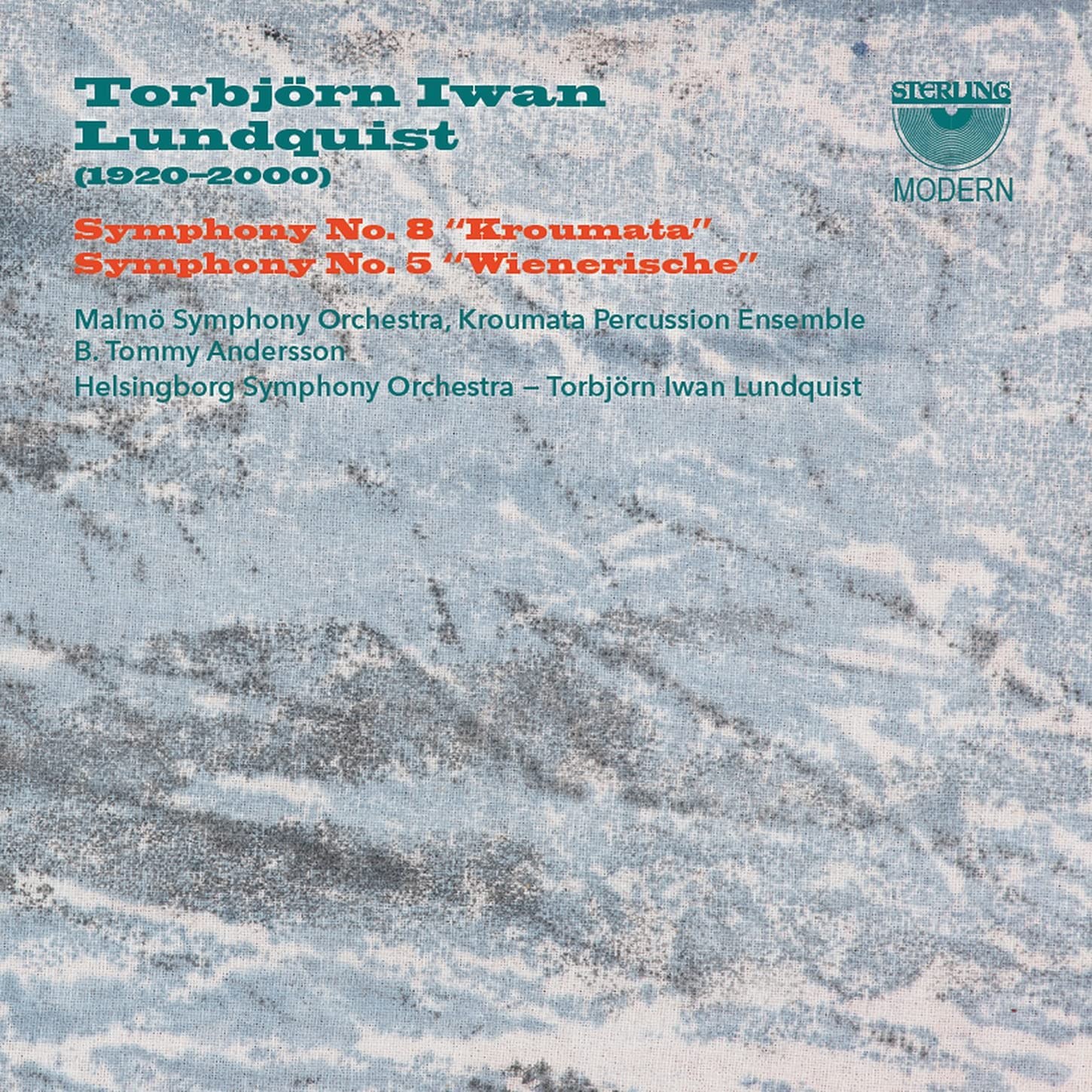 Afbeelding van Malmö Symphony Orchestra, Kroumata Percussion Ensemble, B Tommy Andersson, Helsingborgs Symfoniorkester, Torbjörn Iwan Lundquist - Lundquist: Symphony No. 8 "Kroumata" | Symphony No. 5 "Wienerische"