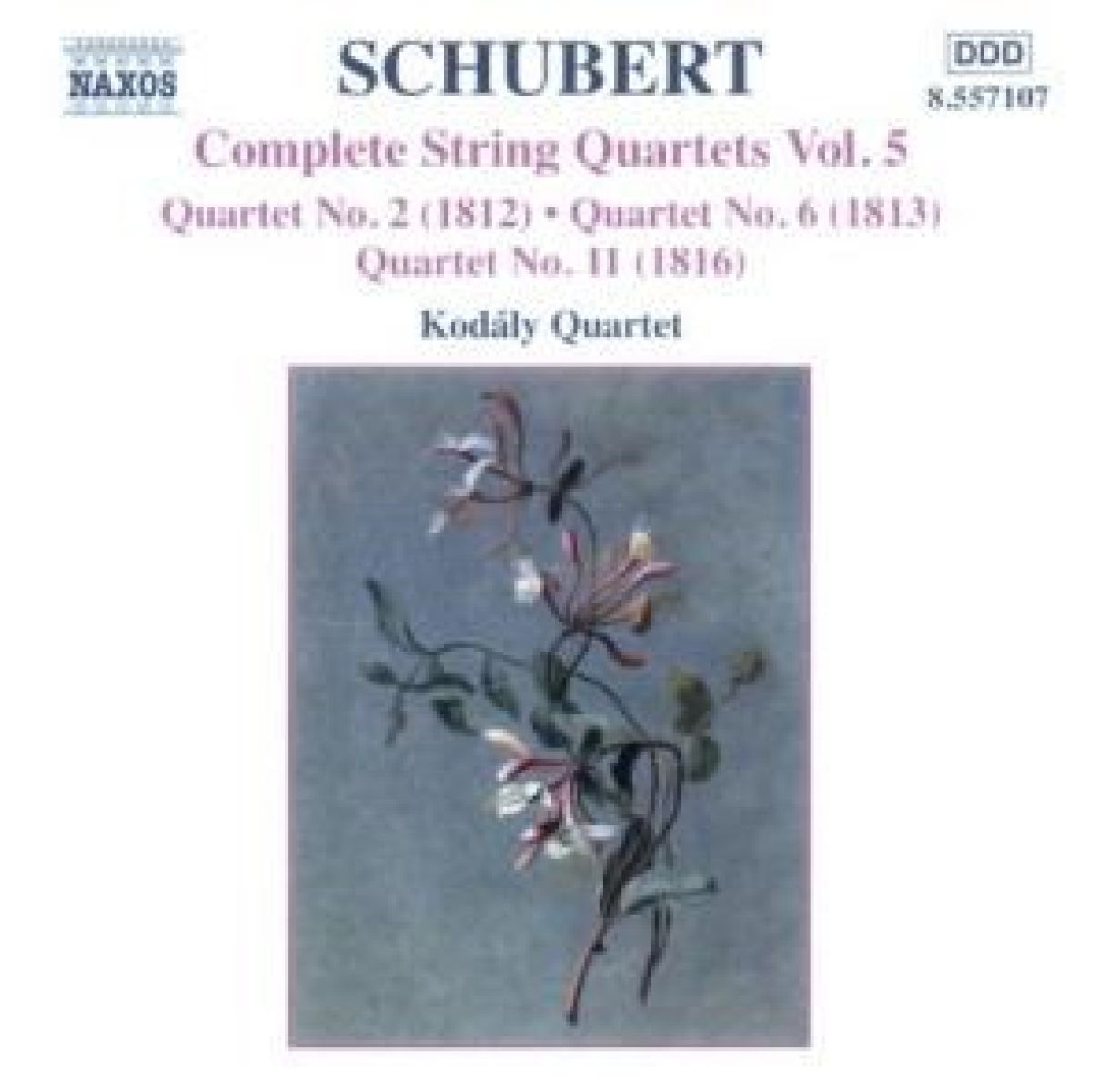 Kodály Quartet - Schubert: Complete String Quartets Volume 5