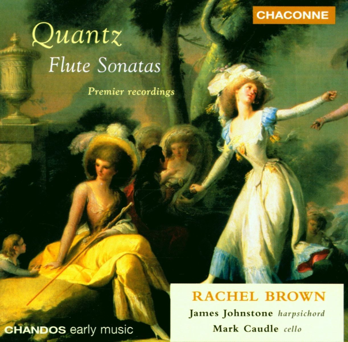 James Johnstone, Mark Caudle, Rachel Brown - Quantz: Flute Sonatas