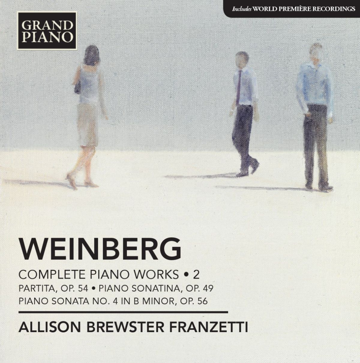Afbeelding van Allison Brewster Franzetti - Weinberg: Complete Piano Works 2