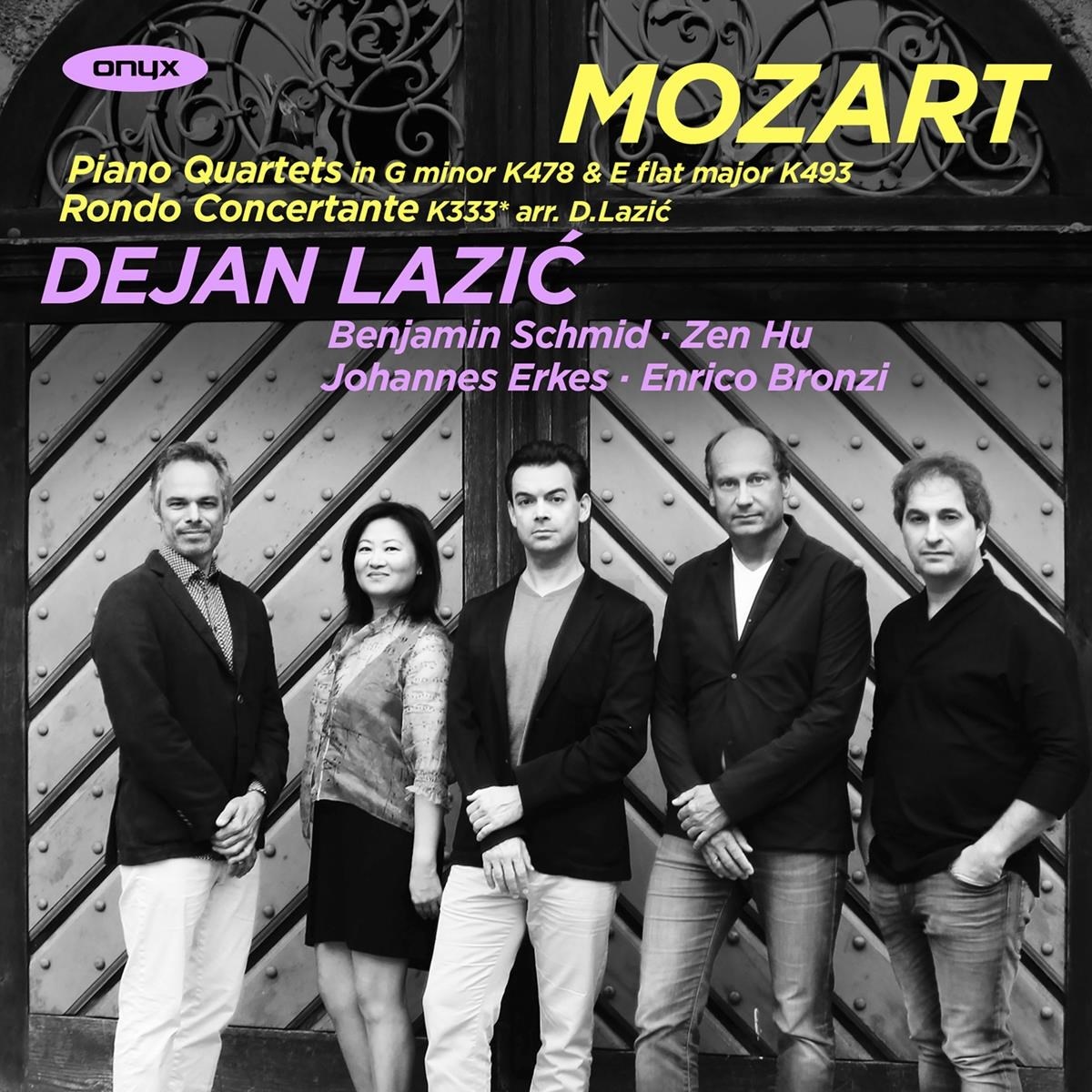 Afbeelding van Mozart Piano Quartets In G Minor K478 & E Flat Major