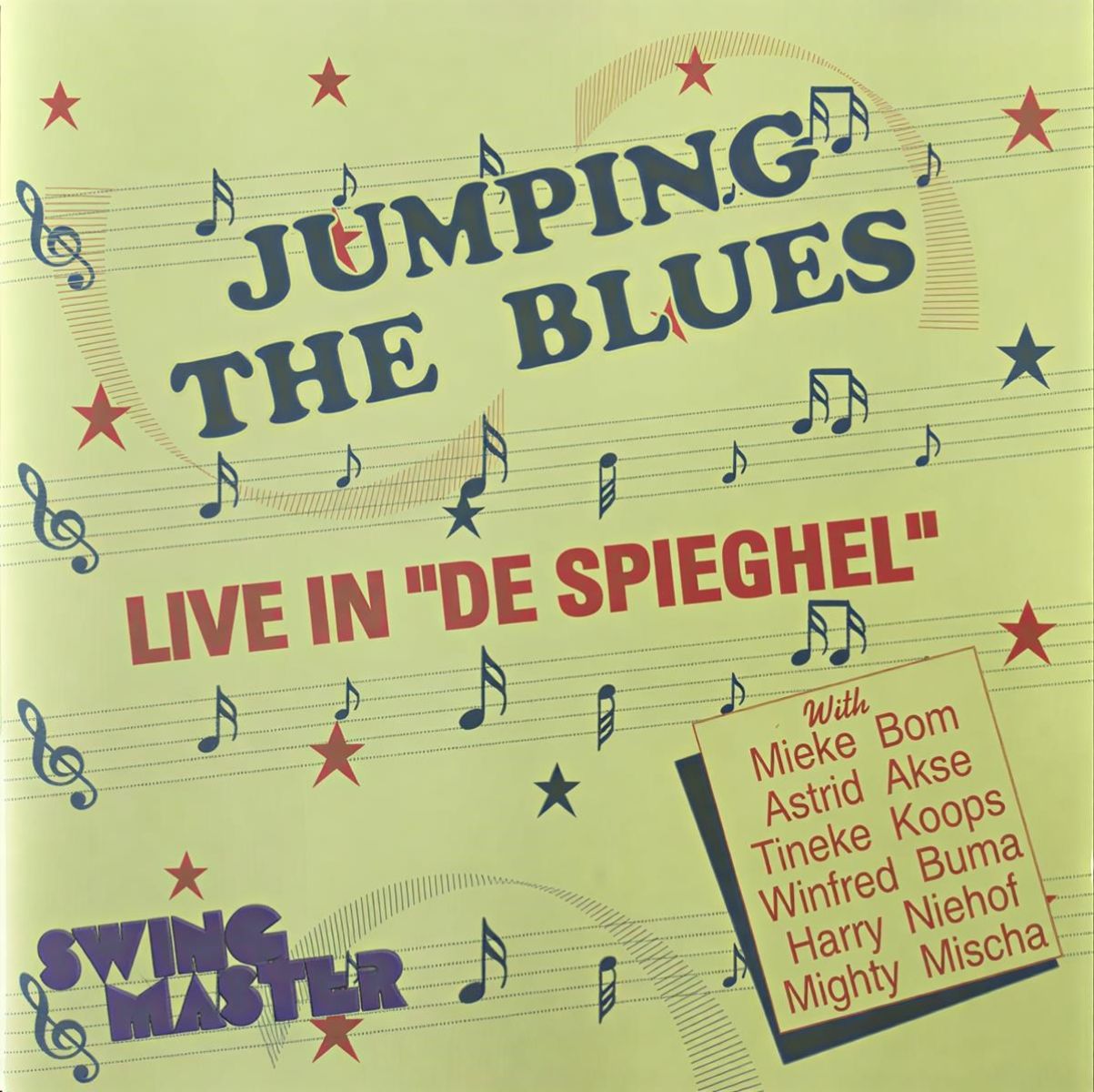 Afbeelding van Jumping The Blues - Live In De Spieghel