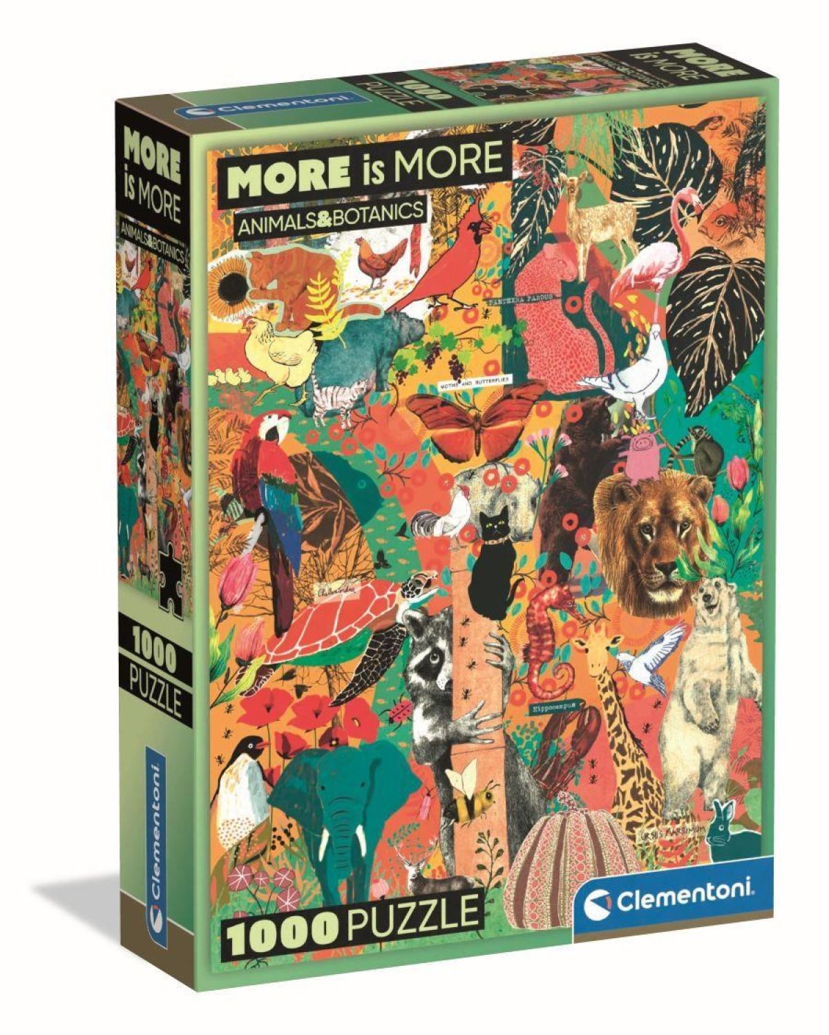 Afbeelding van More Is More - Animal & Botanics (Compact Box 1000 stukjes)