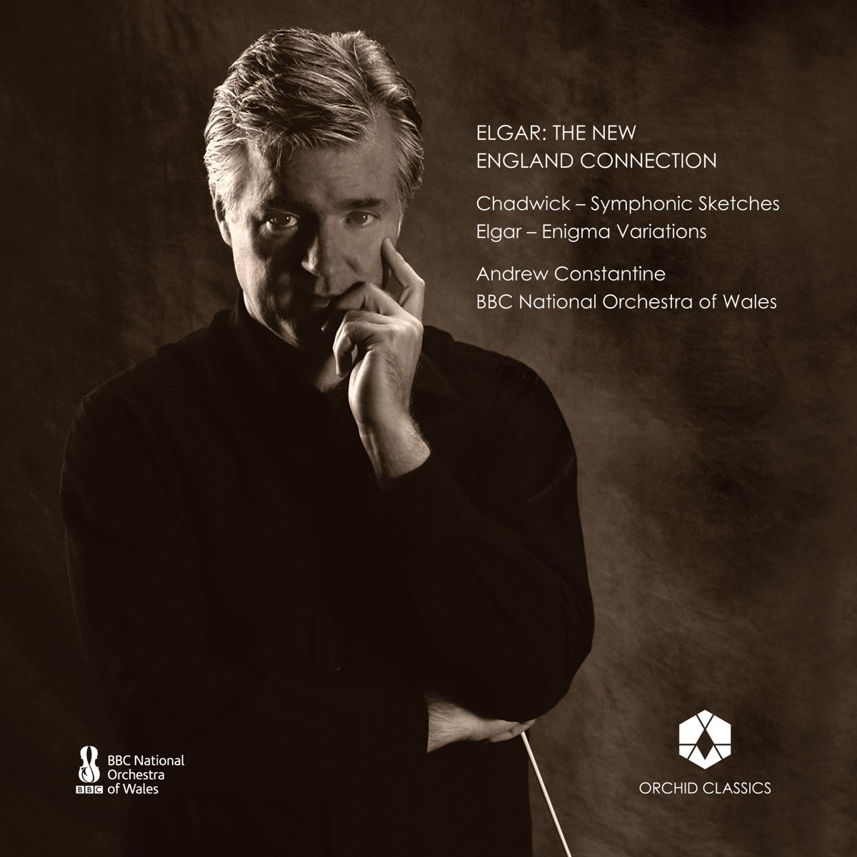 Afbeelding van BBC National Orchestra Of Wales, Andrew Constantine - Elgar: The New England Connection