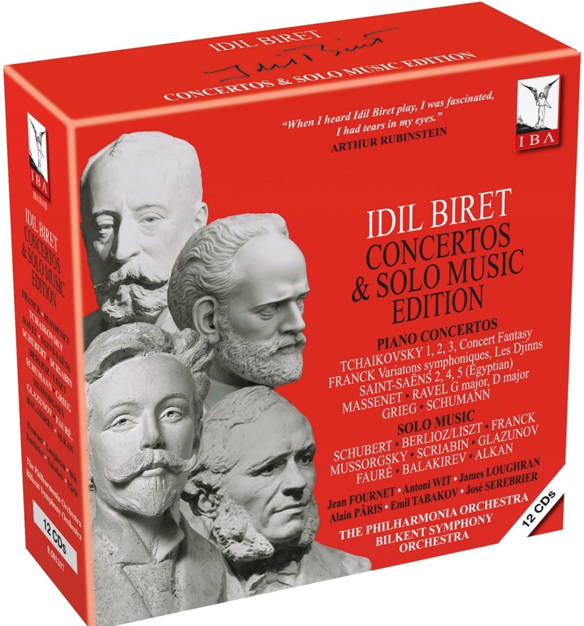 Idil Biret, The Philharmonia Orchestra, Bilkent Symphony Orchestra - Concertos & Solo Music Edition