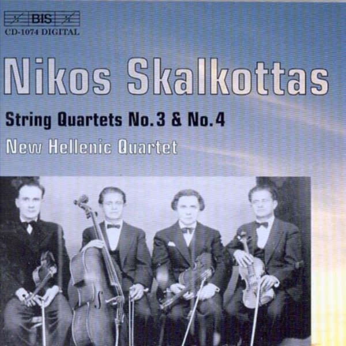 Afbeelding van New Hellenic Quartet - String Quartet No.3 (1935)