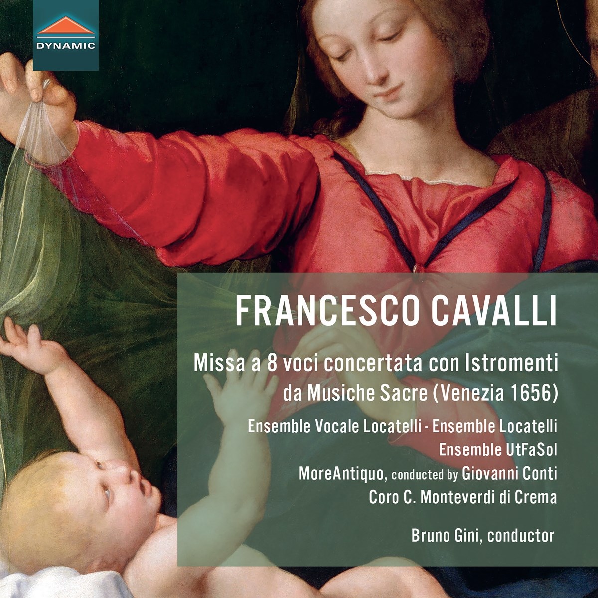 Afbeelding van Ensemble Locatelli, Ensemble Utfasol, Moreantiquo, Coro & Gruppo Strumentale C. Monteverdi Di Crema, Ensemble Vocale Locatelli - Cavalli: Missa A 8 Voci Concertata Con Istromenti