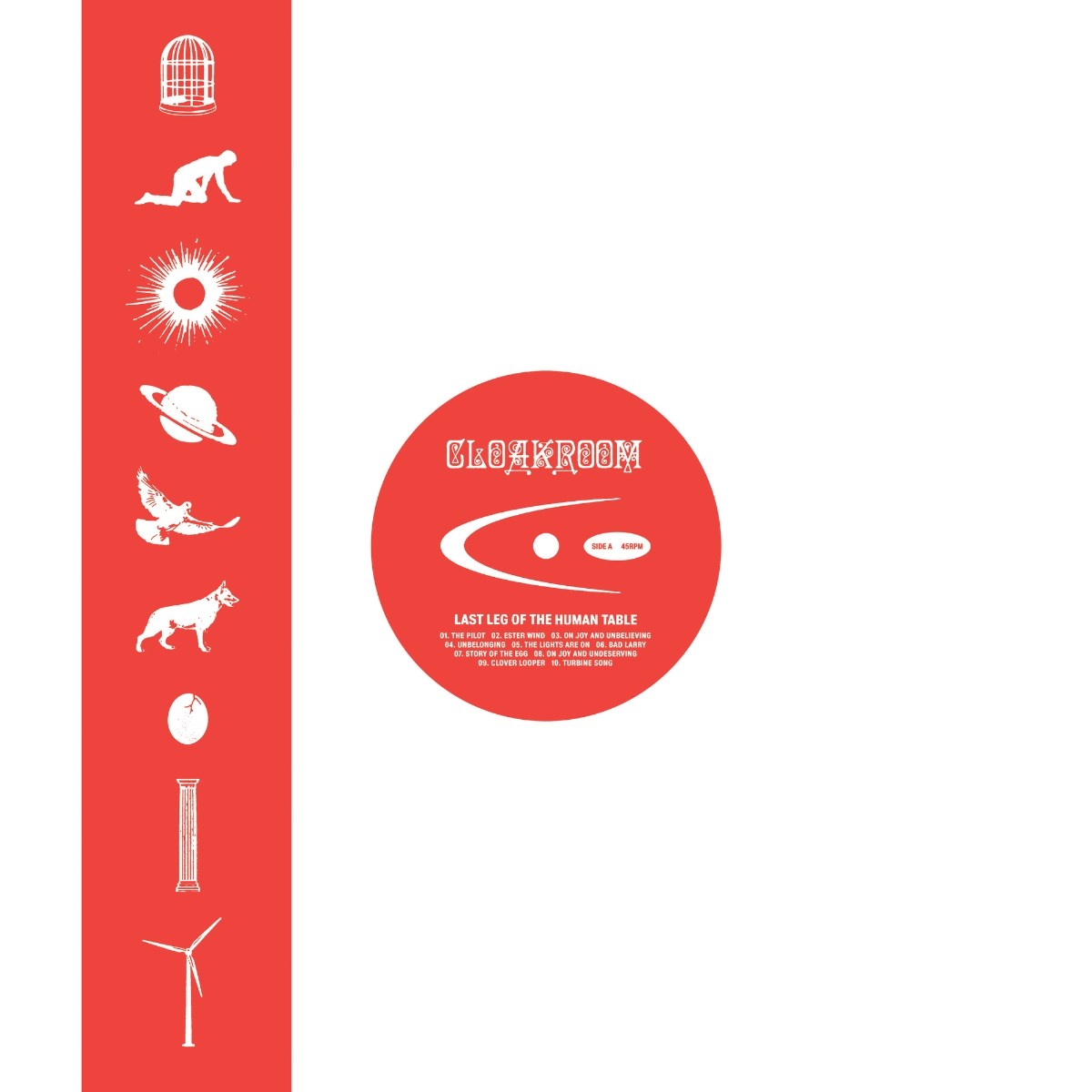 Afbeelding van Cloakroom - Last Leg Of The Human Table