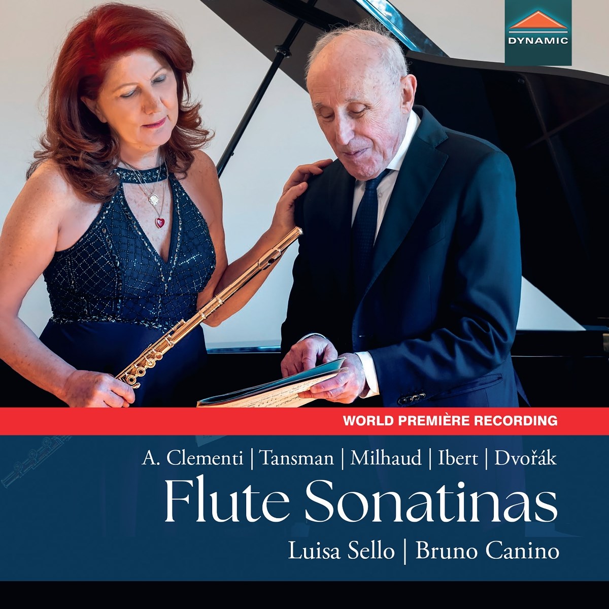 Afbeelding van Luisa Sello & Bruno Canino - Flute Sonatinas