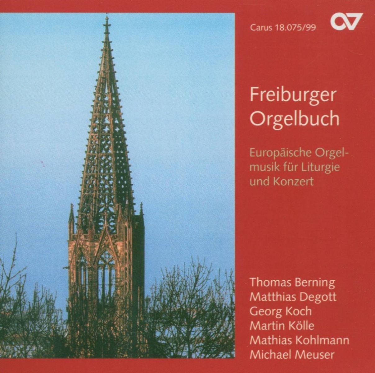 Afbeelding van Thomas Berning, Matthias Degott, Georg Koch, Martin Kölle, Michael Meuser - Freiburger Orgelbuch