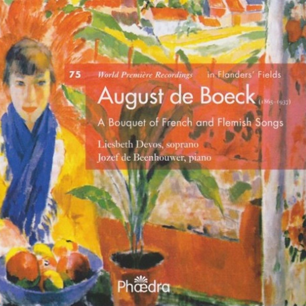 Afbeelding van Liesbeth Devos & Jozef de Beenhouwer - In Flanders' Fields 75: A Bouquet Of French And Flemish Songs